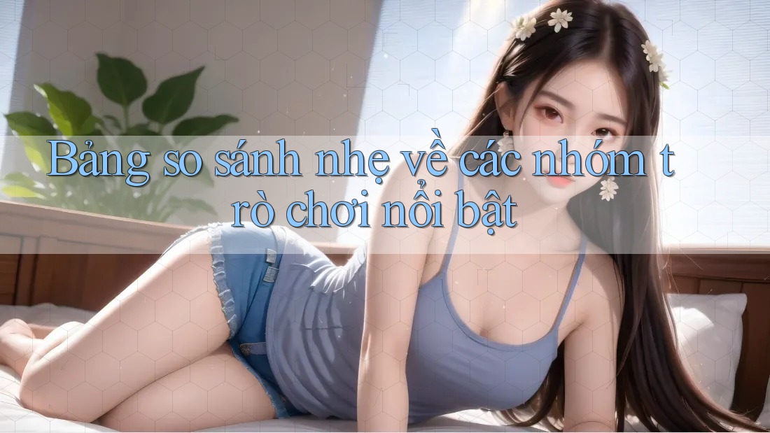 Bảng so sánh nhẹ về các nhóm trò chơi nổi bật
