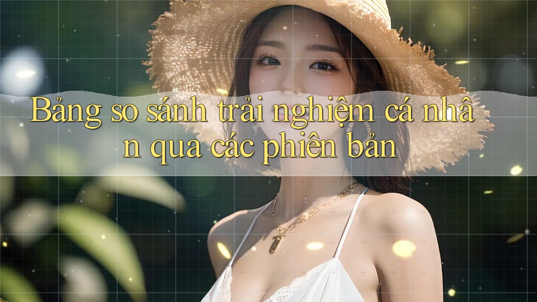 Bảng so sánh trải nghiệm cá nhân qua các phiên bản