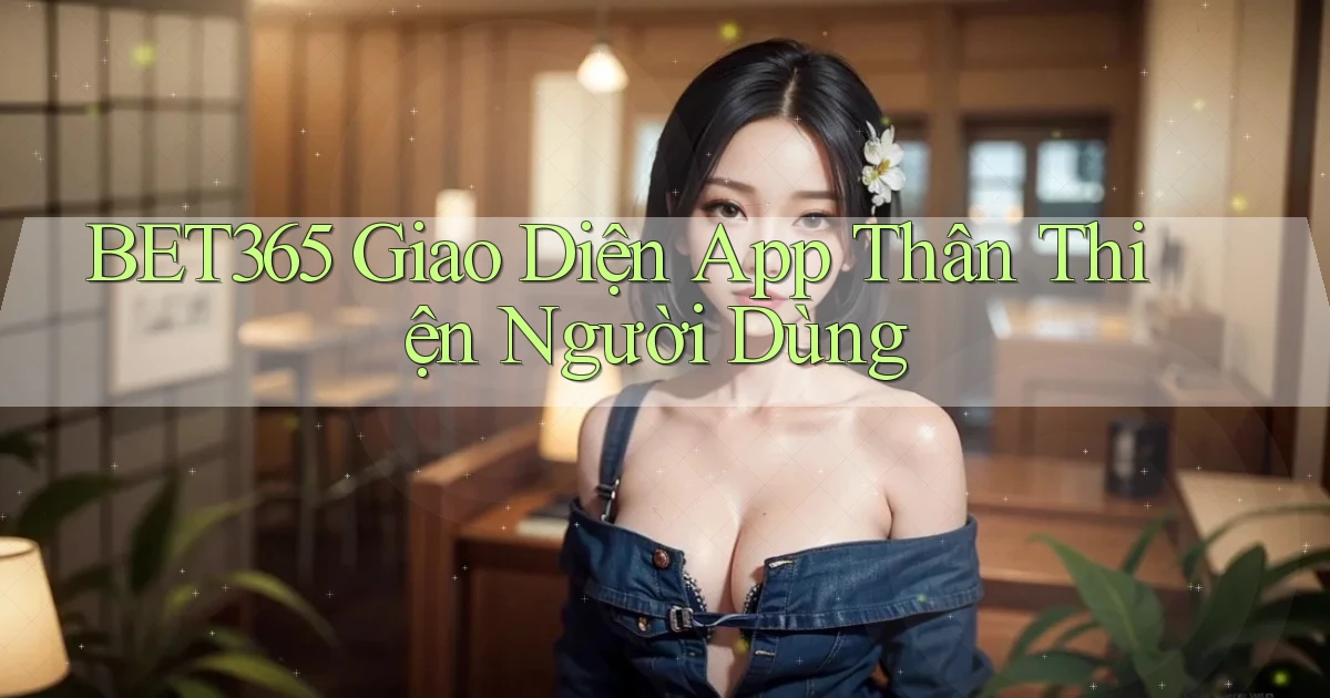 bet365  giao diện app thân thiện người dùng
