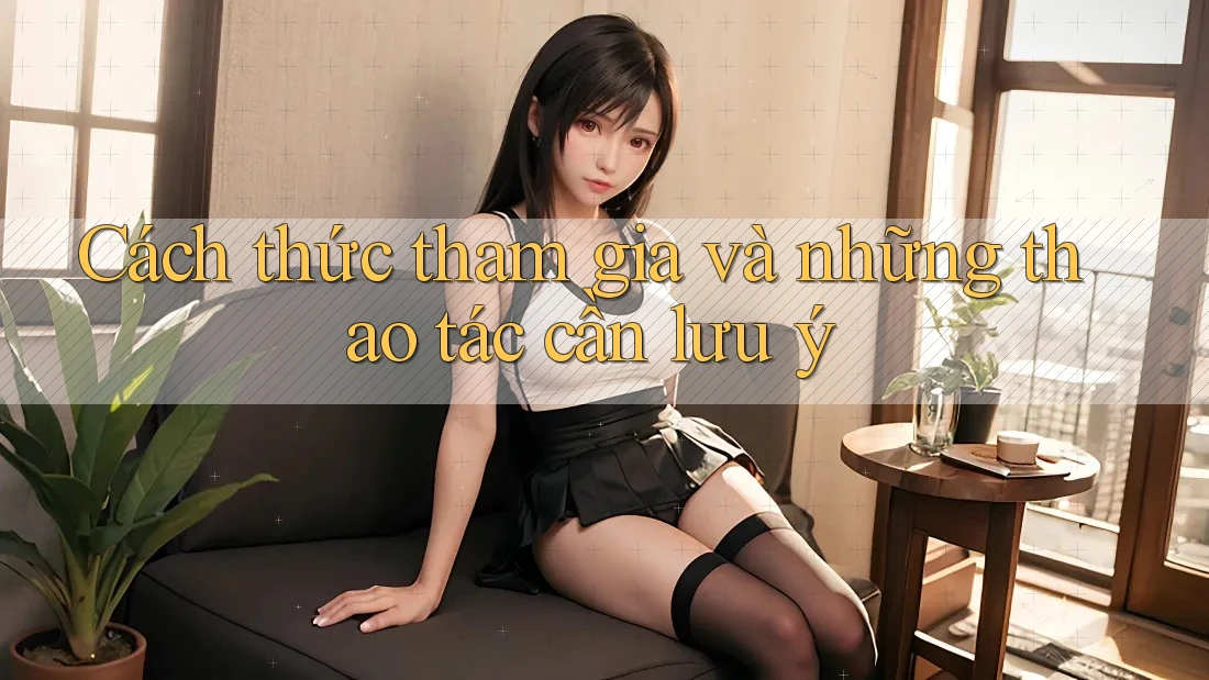 Cách thức tham gia và những thao tác cần lưu ý