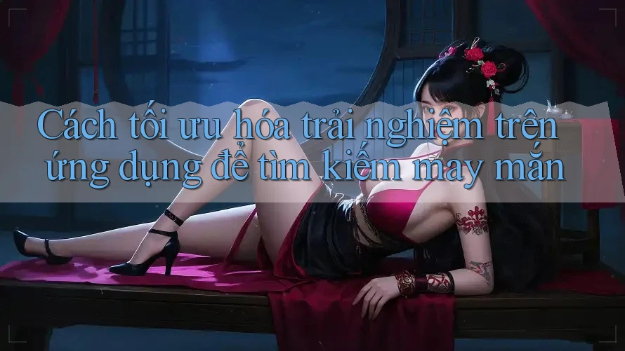 Cách tối ưu hóa trải nghiệm trên ứng dụng để tìm kiếm may mắn