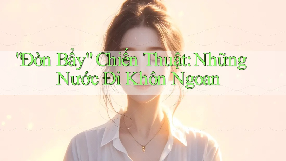 “Đòn Bẩy” Chiến Thuật: Những Nước Đi Khôn Ngoan