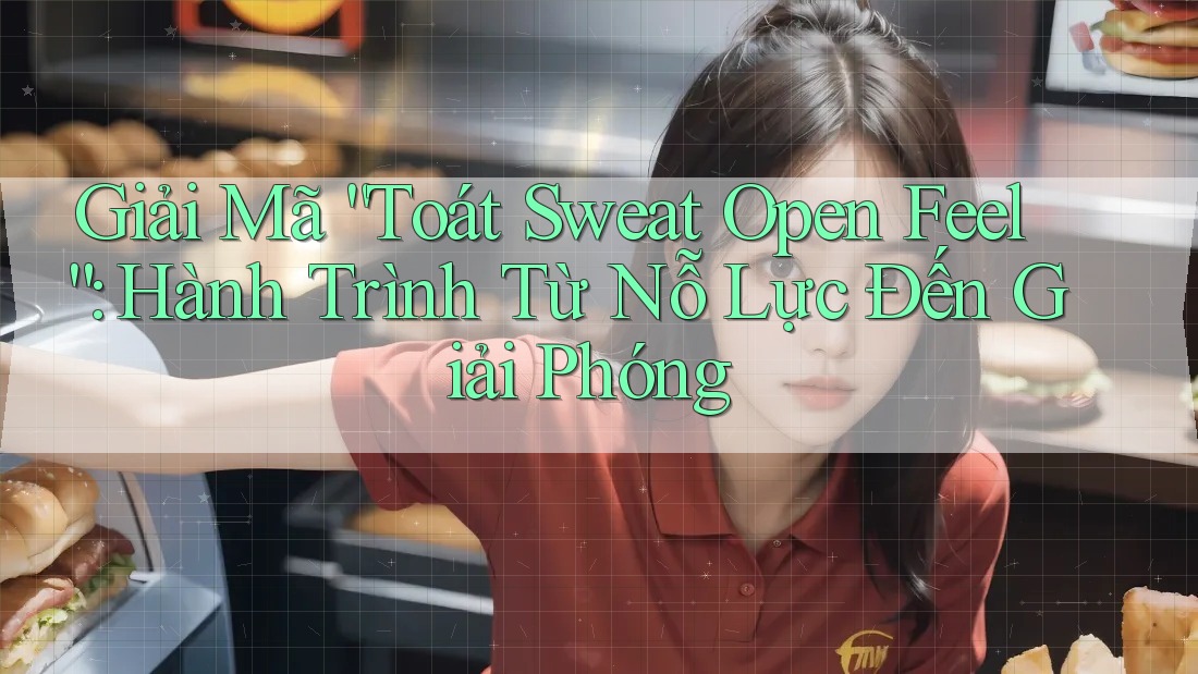 Giải Mã “Toát Sweat Open Feel”: Hành Trình Từ Nỗ Lực Đến Giải Phóng