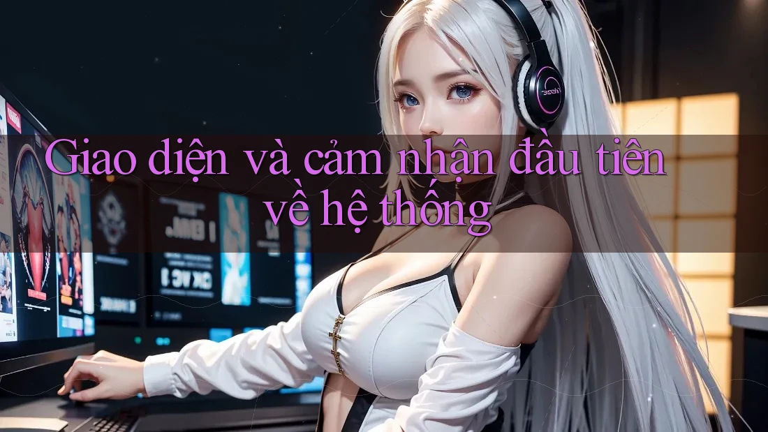 Giao diện và cảm nhận đầu tiên về hệ thống
