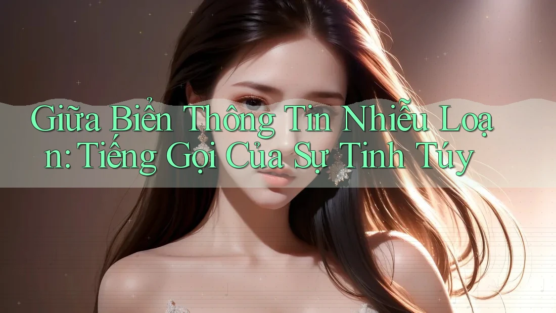 Giữa Biển Thông Tin Nhiễu Loạn: Tiếng Gọi Của Sự Tinh Túy