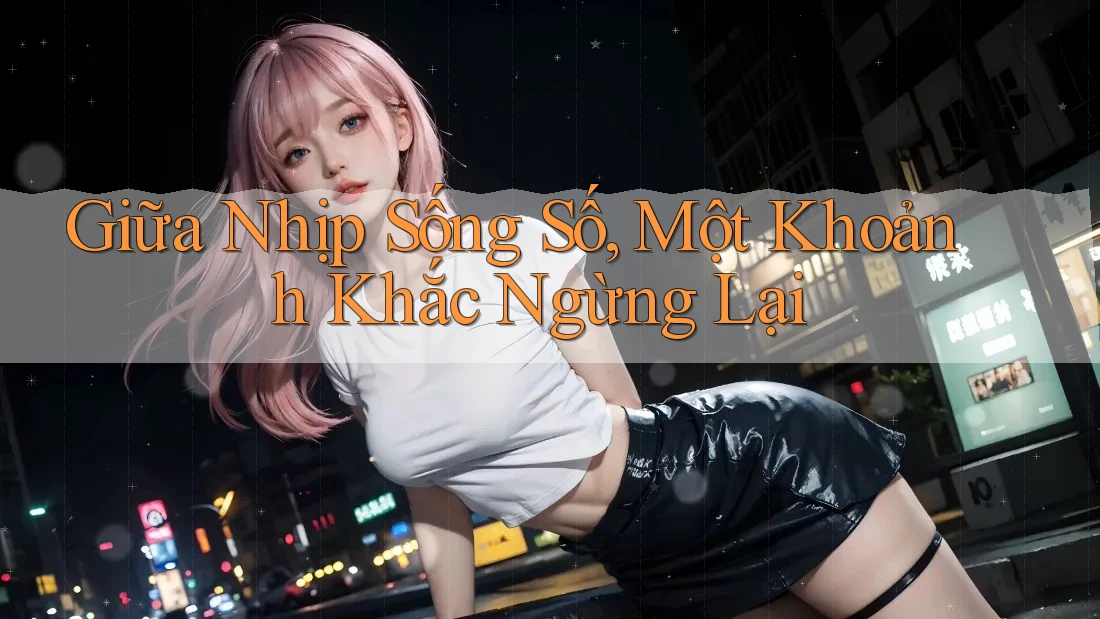 Giữa Nhịp Sống Số, Một Khoảnh Khắc Ngừng Lại