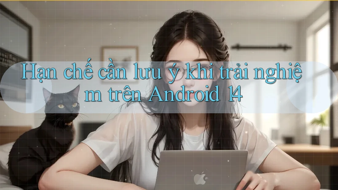 Hạn chế cần lưu ý khi trải nghiệm trên Android 14