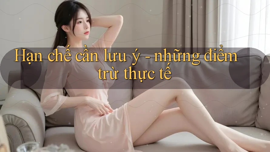 Hạn chế cần lưu ý: những điểm trừ thực tế