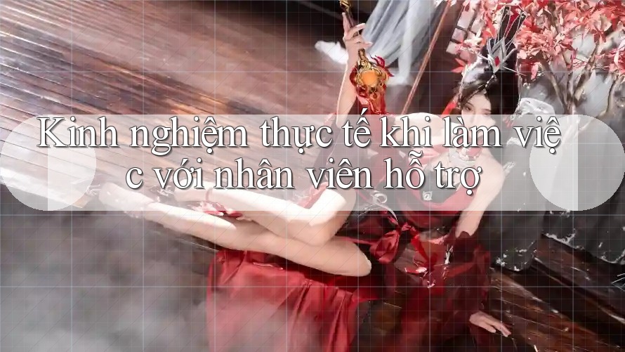 Kinh nghiệm thực tế khi làm việc với nhân viên hỗ trợ