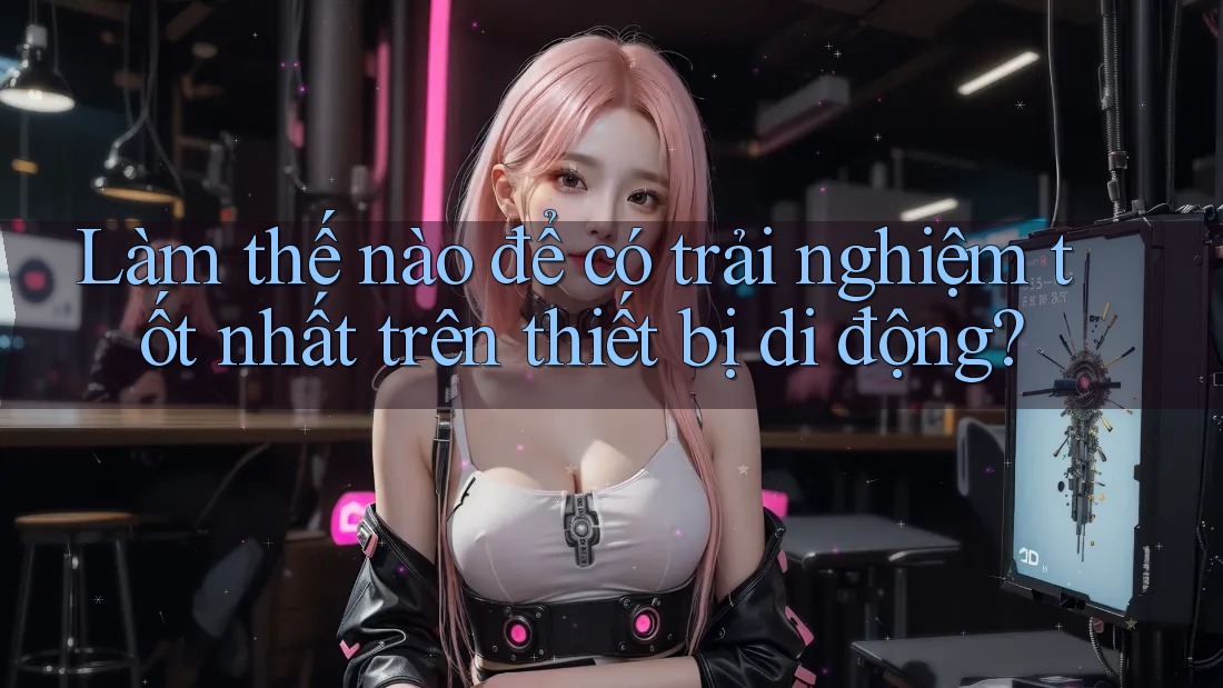 Làm thế nào để có trải nghiệm tốt nhất trên thiết bị di động?