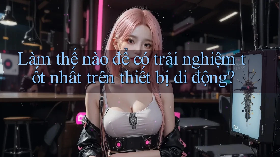 Làm thế nào để có trải nghiệm tốt nhất trên thiết bị di động?