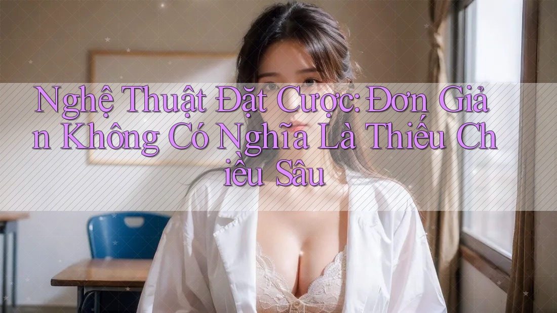 Nghệ Thuật Đặt Cược: Đơn Giản Không Có Nghĩa Là Thiếu Chiều Sâu