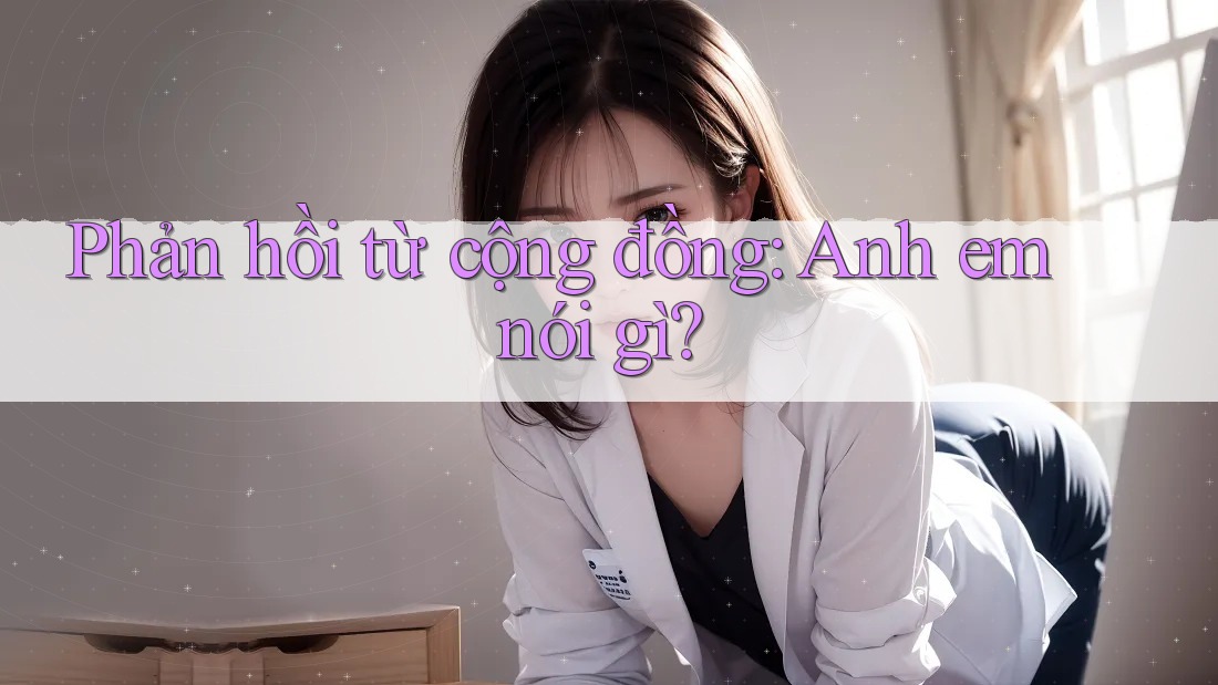 Phản hồi từ cộng đồng: anh em nói gì?