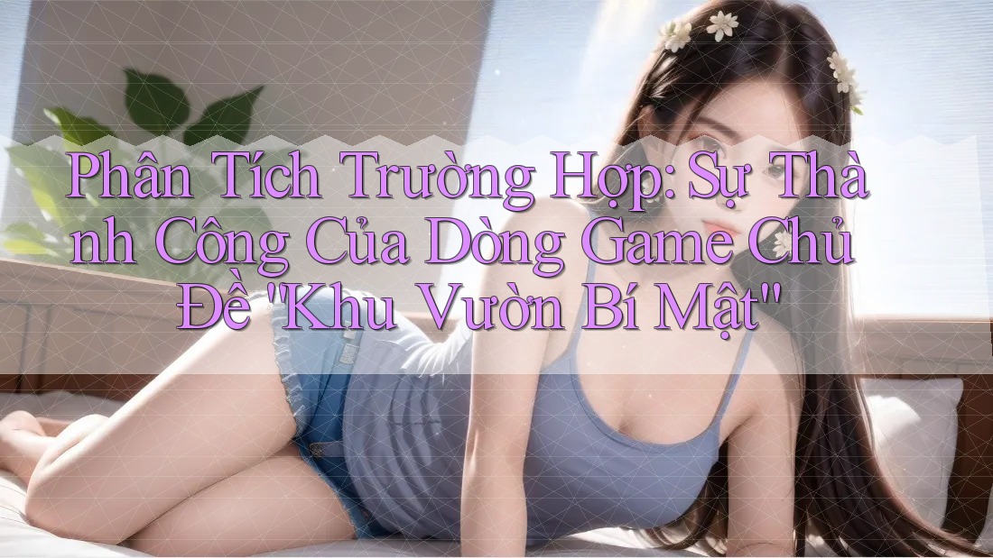 Phân Tích Trường Hợp: Sự Thành Công Của Dòng Game Chủ Đề “Khu Vườn Bí Mật”