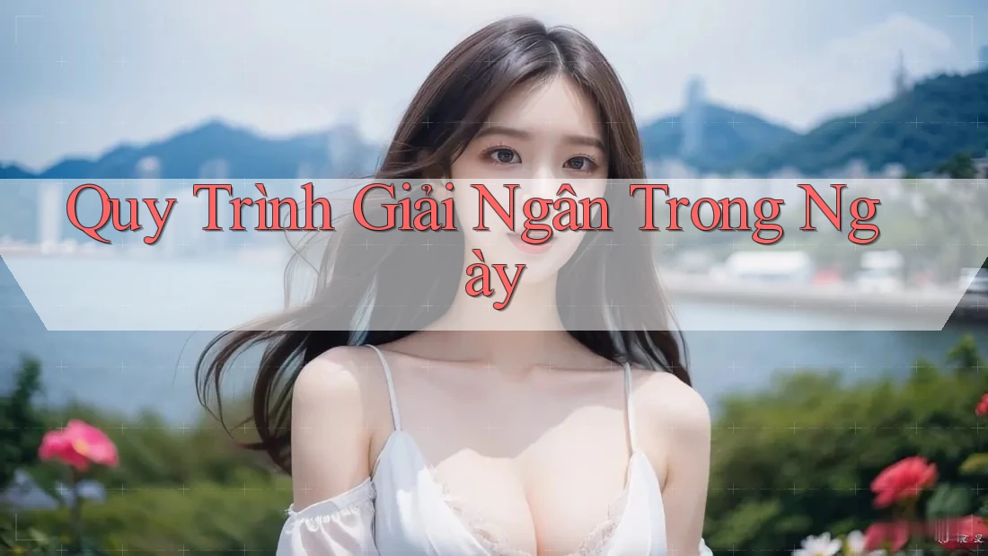 Quy Trình Giải Ngân Trong Ngày