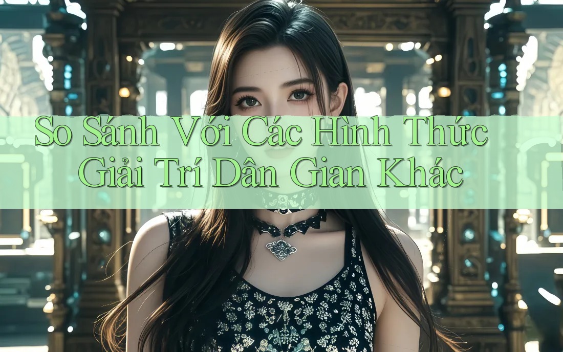 So Sánh Với Các Hình Thức Giải Trí Dân Gian Khác