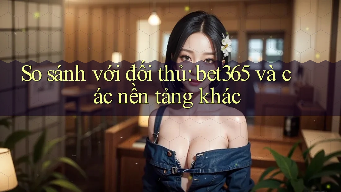 So sánh với đối thủ: bet365 và các nền tảng khác