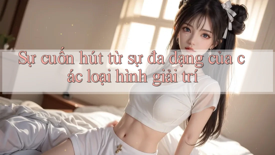 Sự cuốn hút từ sự đa dạng của các loại hình giải trí