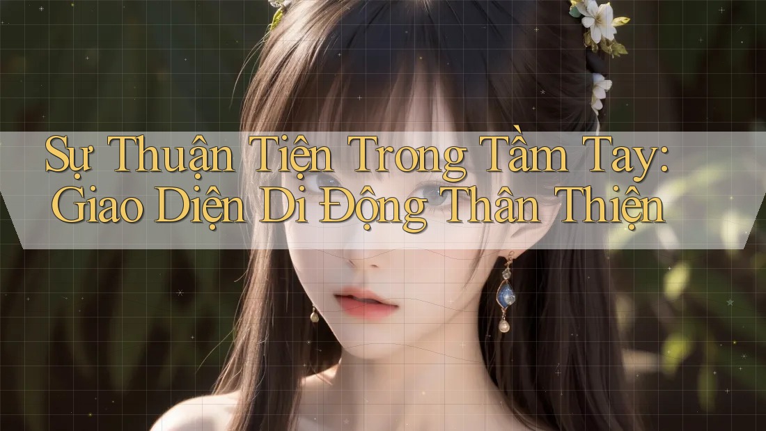 Sự Thuận Tiện Trong Tầm Tay: Giao Diện Di Động Thân Thiện