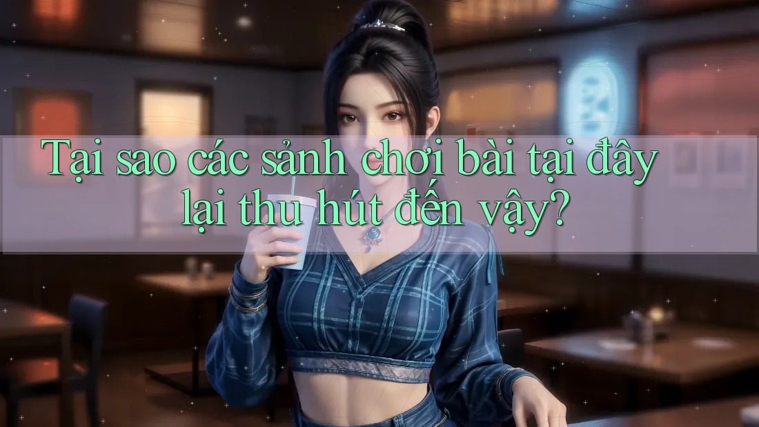 Tại sao các sảnh chơi bài tại đây lại thu hút đến vậy?