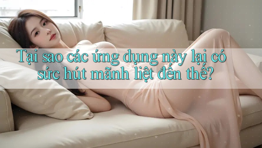 Tại sao các ứng dụng này lại có sức hút mãnh liệt đến thế?