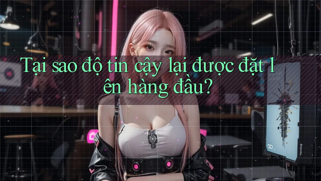 Tại sao độ tin cậy lại được đặt lên hàng đầu?