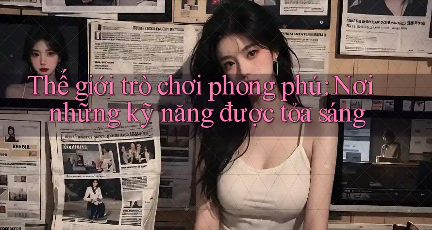 Thế giới trò chơi phong phú: Nơi những kỹ năng được tỏa sáng