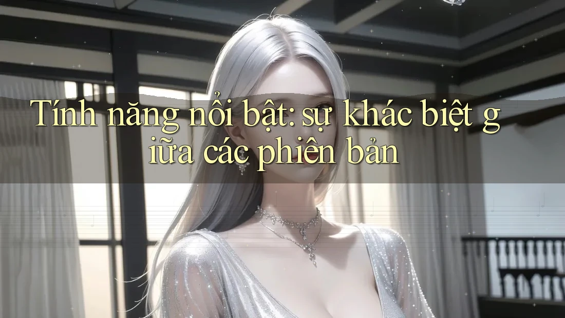 Tính năng nổi bật: sự khác biệt giữa các phiên bản