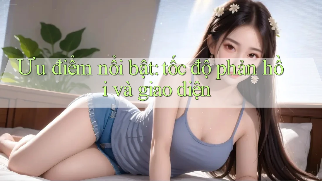 Ưu điểm nổi bật: tốc độ phản hồi và giao diện