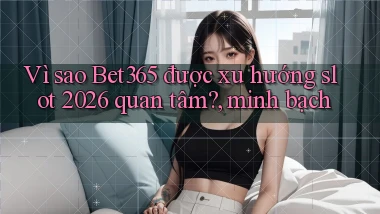 Vì sao Bet365 được xu hướng slot 2026 quan tâm, minh bạch
