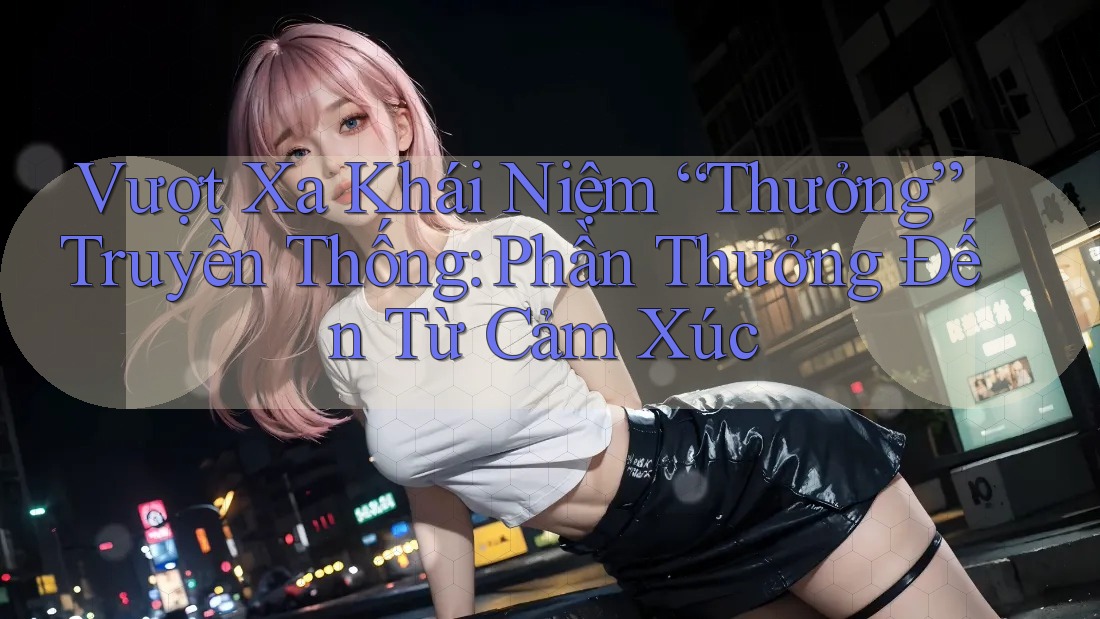 Vượt Xa Khái Niệm “Thưởng” Truyền Thống: Phần Thưởng Đến Từ Cảm Xúc